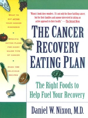 cover image of The Cancer Recovery Eating Plan